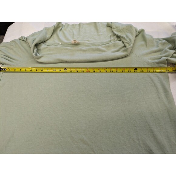 a.n.a Cozy Off the Shoulder Long Sleeve Sweater Green Top Women's 3X NWT - Picture 10 of 11